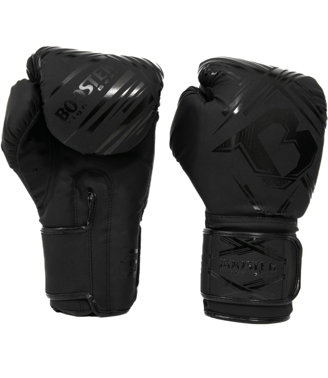 Booster BFG Alpha Black Kinder Boxhandschuhe – Jugend Boxhandschuhe für Kickboxen & Muay Thai