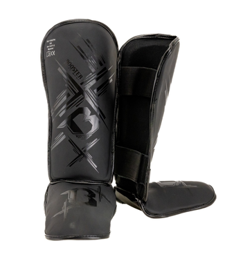 Booster Booster SG Alpha Black Kids Shin Guards – Black