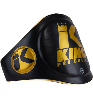 King Pro Boxing King Pro Boxing (KPB) Belly Pad – Black/Gold