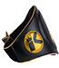 King Pro Boxing (KPB) Belly Pad – Black/Gold – Coach Belly Protector voor Kickboksen & Muay Thai