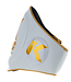 King Pro Boxing (KPB) Belly Pad – White/Gold – Coach Belly Protector voor Kickboksen & Muay Thai