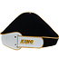 King Pro Boxing (KPB) Belly Pad – White/Gold – Coach Belly Protector voor Kickboksen & Muay Thai