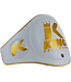 King Pro Boxing King Pro Boxing (KPB) Belly Pad – Weiss/Gold