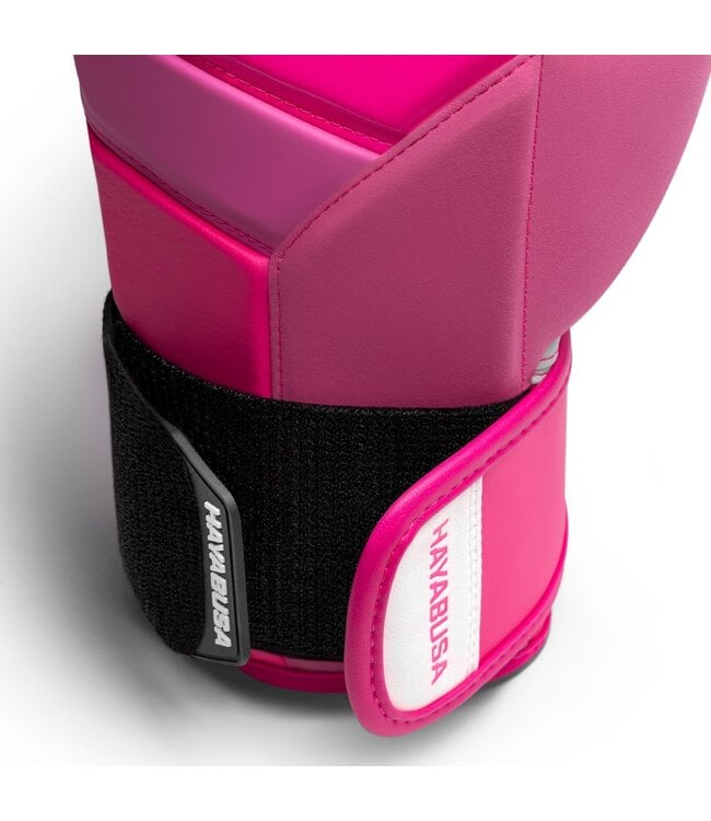 Hayabusa T3 Neon Boxing Gloves Neon Pink