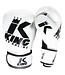 King Pro Boxing KPB/BG Platinum 5 Boxhandschuhe Leder Schwarz Weiß