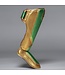 Joyagear Performance Shin Guards Green/Gold – Kickboxing & Muay Thai