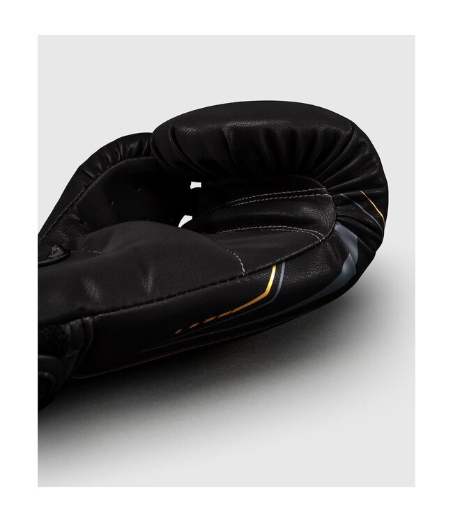 Venum Streamline Boxing Gloves – Premium Kickboxing Gloves – Black/Gold