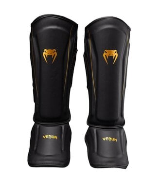 Venum Venum Streamline scheenbeschermers - Zwart/Goud