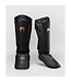 Venum Streamline Shin Guards – Premium Kickboxing Protection – Black/Gold