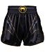 Venum Streamline Muay Thai Shorts - Premium Kickboxing Shorts - Black/Gold