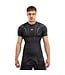 Venum Streamline Rashguard Korte Mouw Zwart/Goud – Voor MMA, BJJ, Kickboksen & Muay Thai
