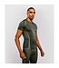 Venum Stealth Short Sleeve Rashguard Khaki/Dark Green – Compression Top for MMA, Kickboxing & Muay Tha