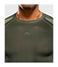 Venum Stealth Rashguard Korte Mouw Khaki/Donkergroen – Compressieshirt voor MMA, Kickboksen & Muay Thai