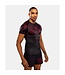 Venum Spectre Rashguard Kurzarm Schwarz/Rot – Kompressionsshirt für MMA, BJJ, Kickboxen & Muay Thai