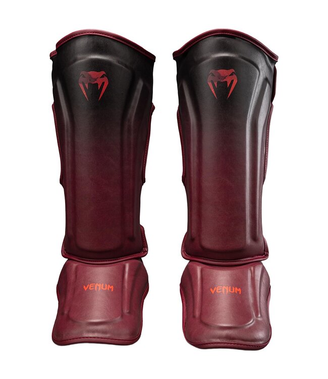 Venum Spectre Shin Guards – Premium Kickboxing & Muay Thai Protection – Black/Red