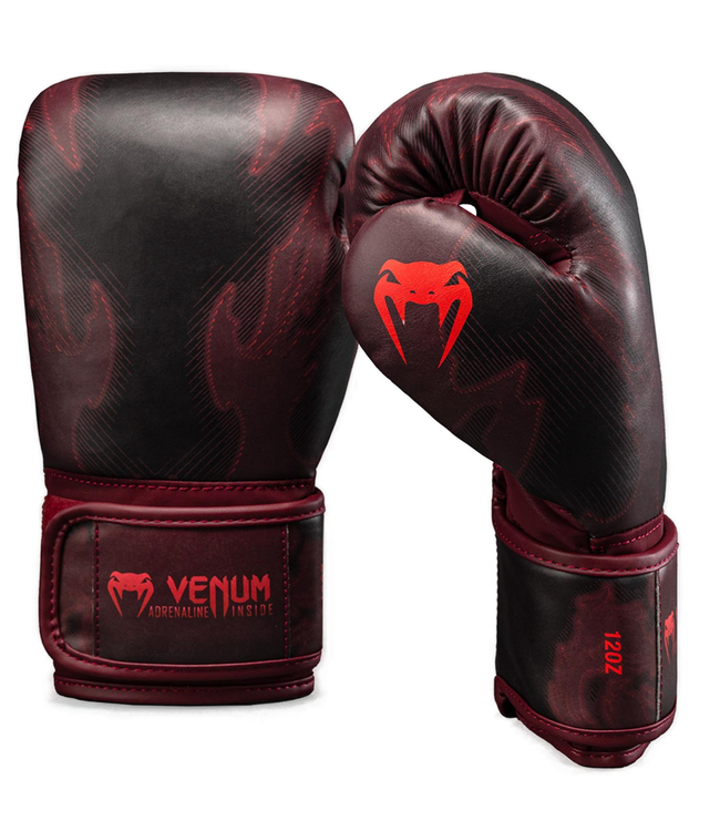 Venum Spectre Boxing Gloves – Premium Kickboxing & Muay Thai Protection – Black/Red