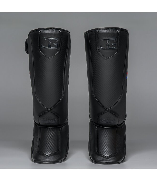 Joyagear Performance Scheenbeschermers Zwart/Zwart – Kickboksen & Muay Thai