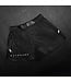 Hayabusa Apex Mid‑Thigh Fight Shorts – Carbon Black – MMA & BJJ Trainingsshort