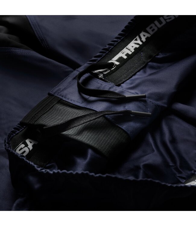 Hayabusa Apex Mid‑Thigh Fight Shorts – Dusk Blue – MMA & BJJ Trainingsshort
