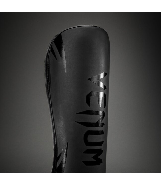 Venum CHALLENGER Kickboxing Standup Shinguards Matte Black