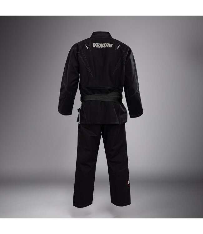 Venum Elite 5.0 BJJ Gi – 450 GSM Pearl Wave Kimono mit Ripstop Hose und EVA‑Schaumkragen – Schwarz