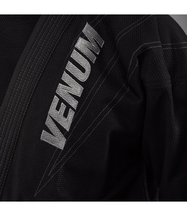 Venum Elite 5.0 BJJ Gi – 450 GSM Pearl Wave Kimono with Ripstop Pants and EVA‑Foam Collar – Black