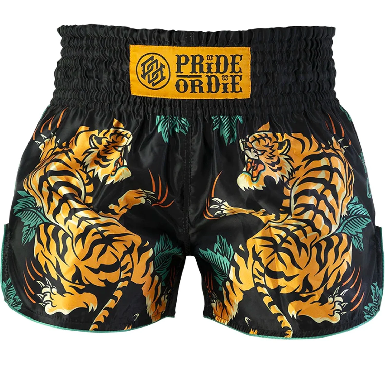 PRiDEorDiE Muay Thai Shorts für Kickboxen, Muay Thai und MMA
