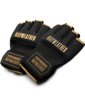 Hayabusa Hayabusa Mayweather Deluxe Quick Wraps Zwart Goud