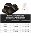 Hayabusa Mayweather Deluxe Quick Wraps – Black/Gold | Hybrid Gel Padding & Wrist Support