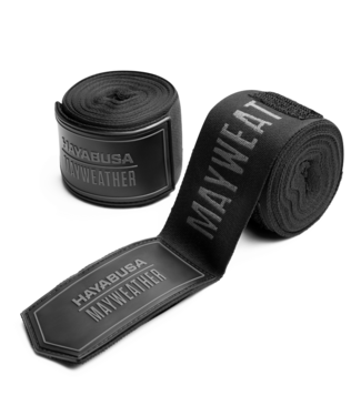 Hayabusa Hayabusa Mayweather Deluxe Handwraps Zwart Grijs