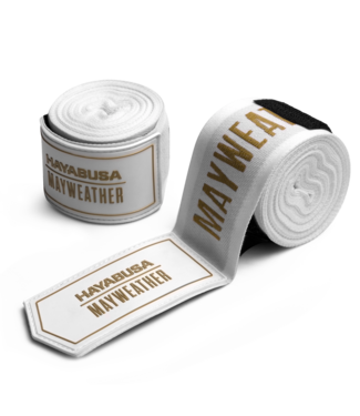 Hayabusa Hayabusa Mayweather Deluxe Hand Wraps White Gold