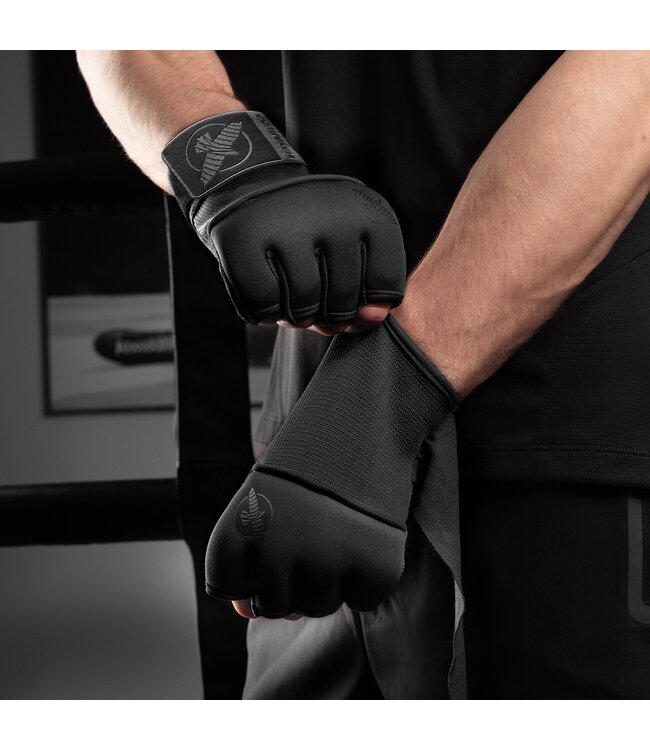 Hayabusa Deluxe Quick Wraps – Schwarz | Slip‑On & Hybridpolsterung