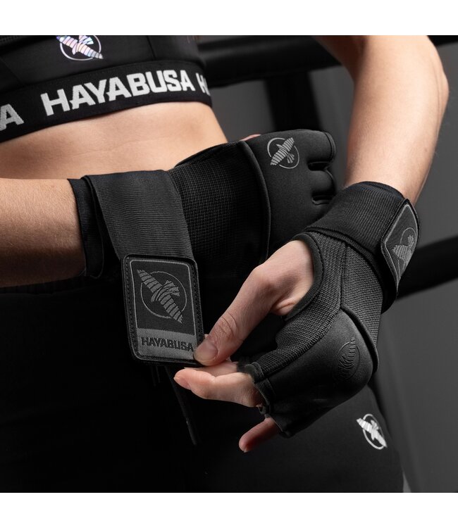 Hayabusa Deluxe Quick Wraps – Schwarz | Slip‑On & Hybridpolsterung