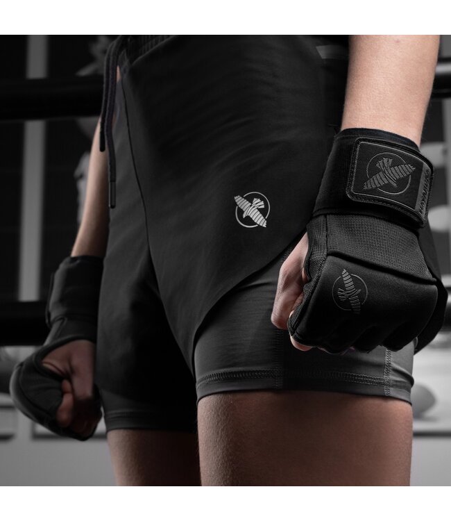 Hayabusa Deluxe Quick Wraps – Schwarz | Slip‑On & Hybridpolsterung