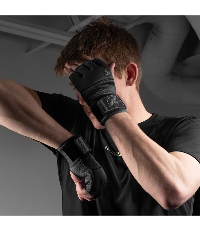 Hayabusa Deluxe Quick Wraps – Zwart | Slip‑On & Hybride Padding