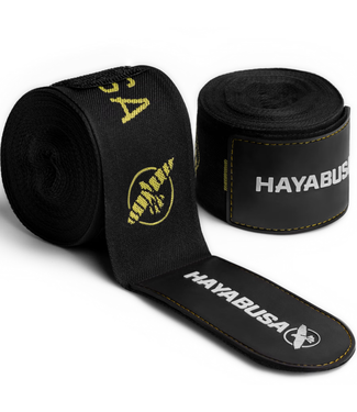 Hayabusa Hayabusa Deluxe Handwraps 450 cm - Schwarz Gold