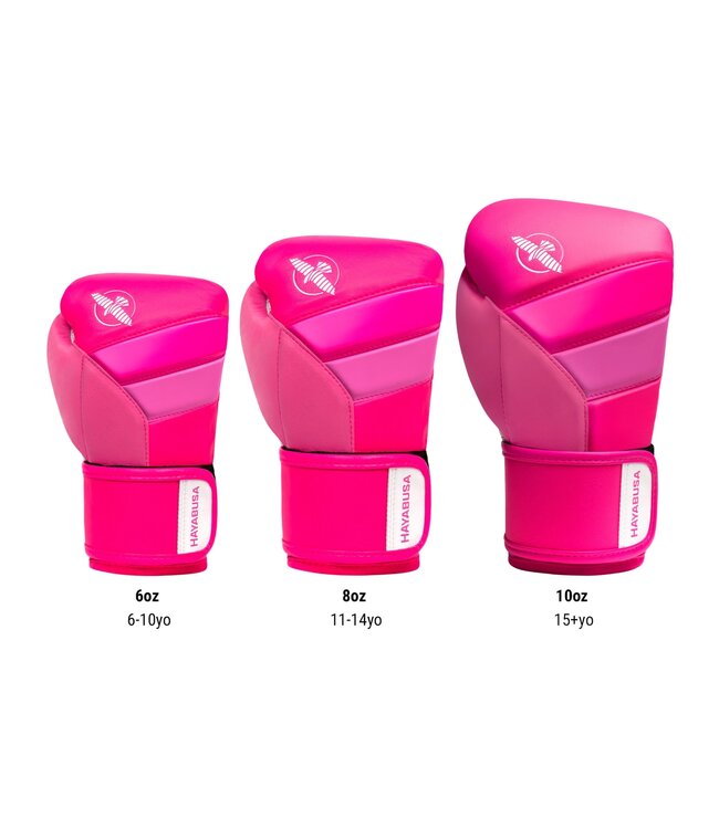 Hayabusa T3 Kids Boxhandschuhe – Neon Pink | Kinder Boxhandschuhe & Maximaler Schutz