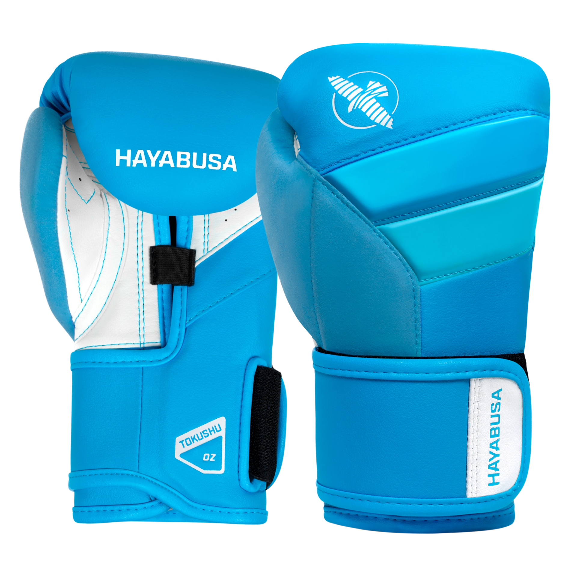 Hayabusa T3 Kinderboxhandschuhe Neon Blue | Boxhandschuhe für