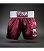 Venum Classic Kickboxing Muay Thai Shorts Burgunderrot