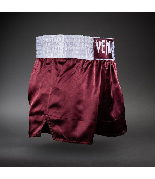 Venum Classic Kickboks Muay Thai Shorts Bordeauxrood