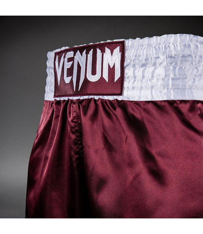 Venum Classic Kickboks Muay Thai Shorts Bordeauxrood