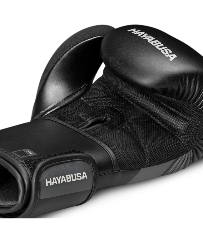 Hayabusa S4 Boxing Gloves for Boxing and Kickboxing Black