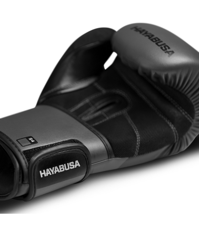 Hayabusa S4 Bokshandschoenen voor Boksen en Kickboksen Antraciet