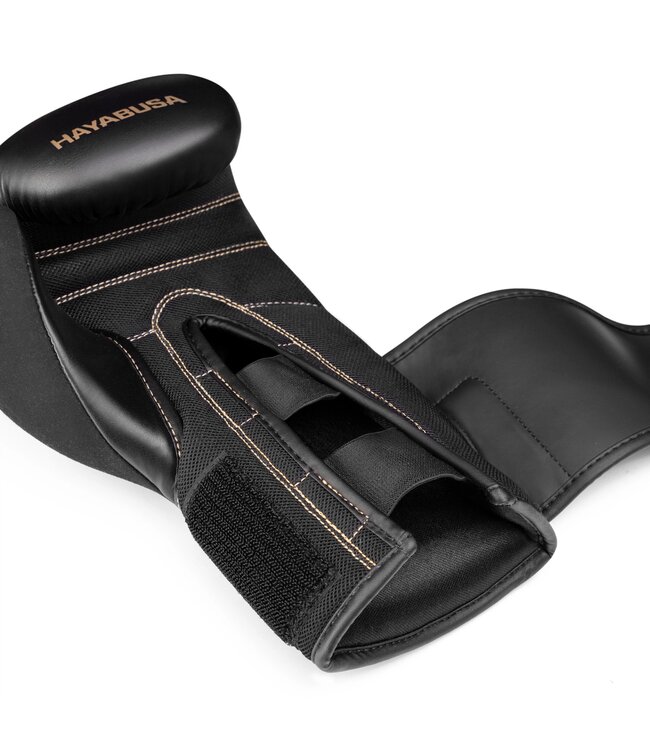 Hayabusa S4 Bokshandschoenen voor Boksen en Kickboksen Zwart/Goud
