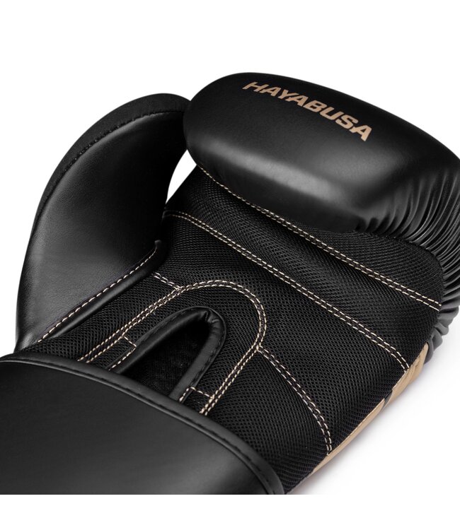Hayabusa S4 Boxing Gloves for Boxing and Kickboxing Black/Gold