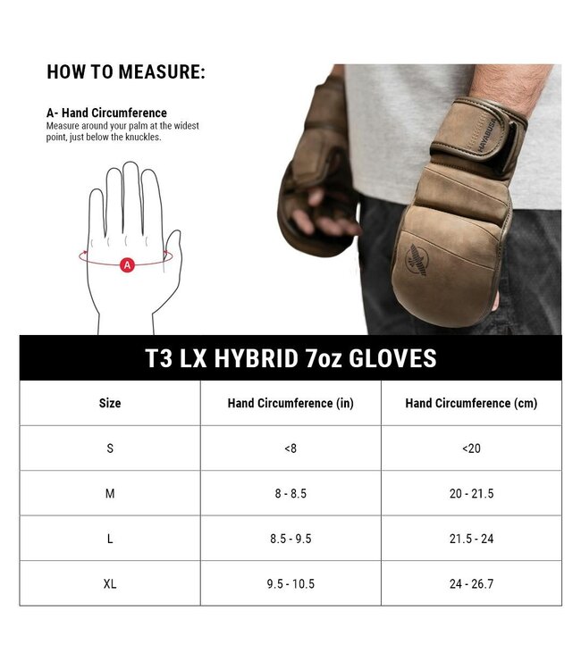 Hayabusa Kanpeki T3 LX Hybrid MMA Gloves 7oz – Italian Leather & Premium Sparring Protection