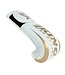 King Pro Boxing KPB/REVO 9 Boxing Gloves – Premium Kickboxing Gloves White/Gold
