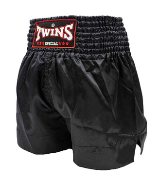 Twins Special Twins Special TTE001 Muay Thai Shorts Black