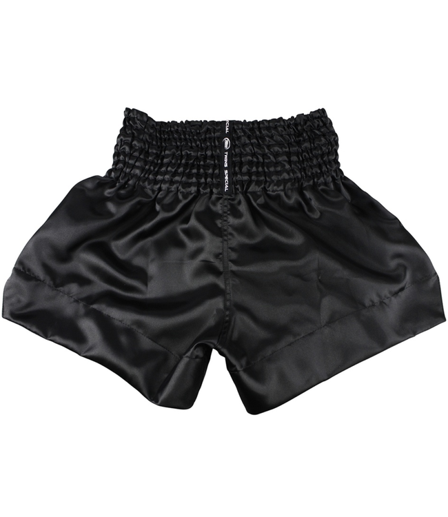 Twins Special TTE001 Muay Thai Shorts – Schwarz – Premium Fightshort