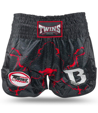 Twins Special Twins X Booster TBT 7 Shorts – Zwart/Rood